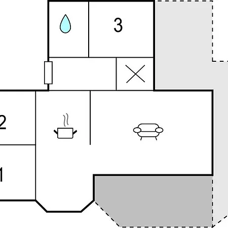 Semesterbostad In With Kitchen *